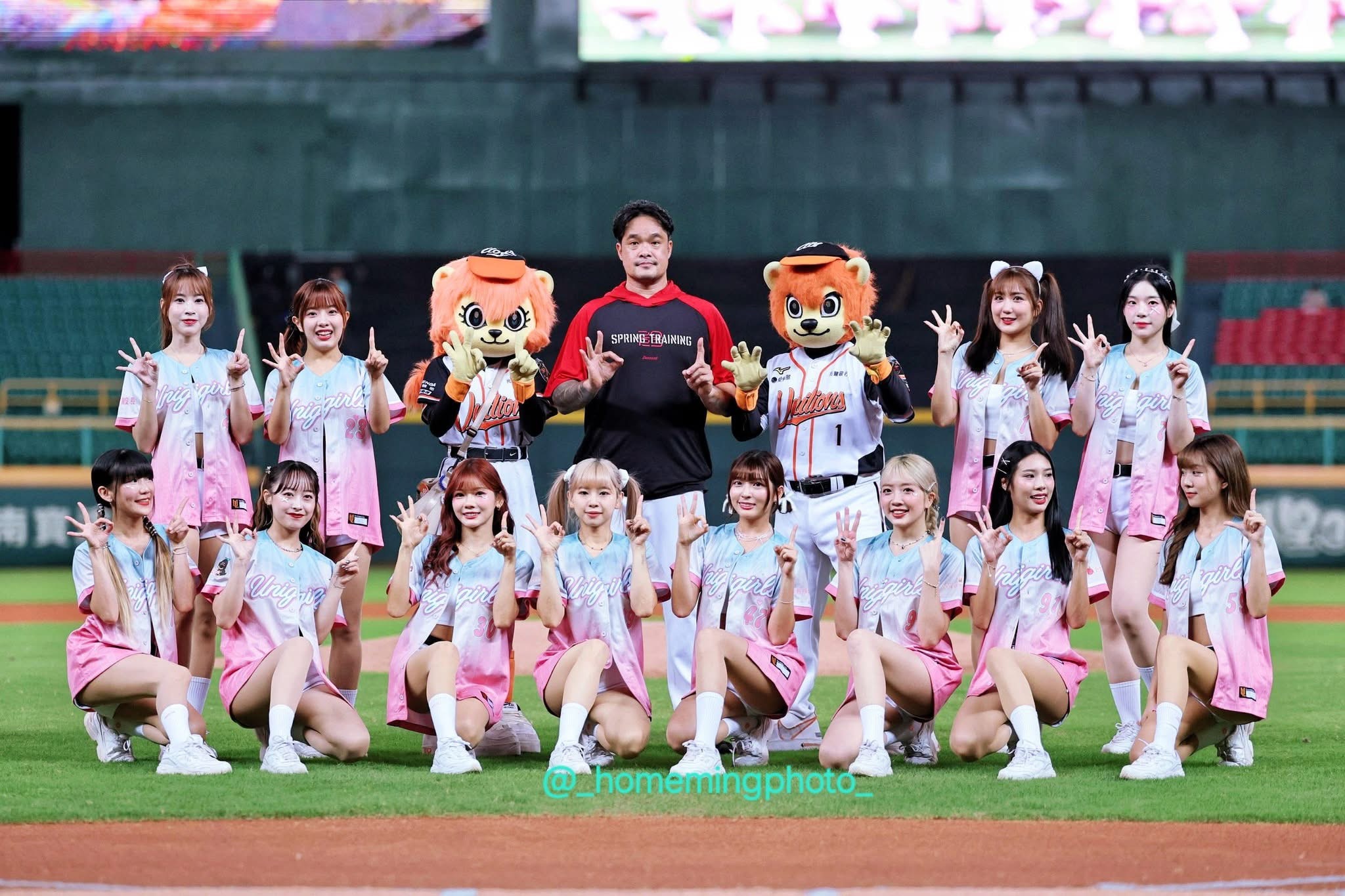 影像回顧／林智勝與uni-girls同跳獅王點將錄